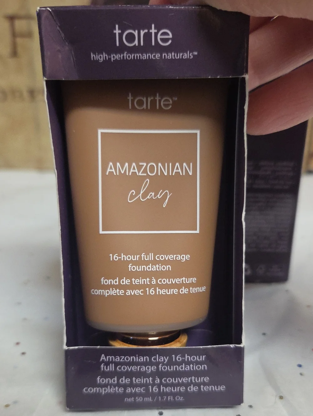 Tarte Amazonian Clay Foundation Duo in Deep Sand